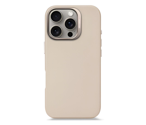 Decoded Leather Backcover iPhone 16 Pro MagSafe clay - 1284370 - zdjęcie